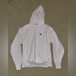 Champion White Hoodie